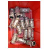 Jones Stephens 1 1/4 in Compression Couplings (Lot of 12)
