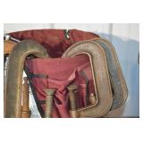 Assorted C-Clamps in bucket - Heavy-Duty Shop Clamps