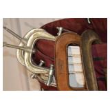 Assorted C-Clamps in bucket - Heavy-Duty Shop Clamps