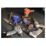 Craftsman Pneumatic Grinders & Sander Lot - Assorted Air Tools