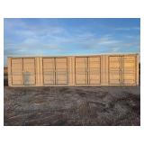 40FT CONTAINER WITH 4 DOORS  2025	Unused	IRC40