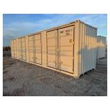 40FT CONTAINER WITH 4 DOORS  2025	Unused	IRC40