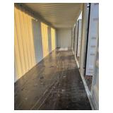 40FT CONTAINER WITH 4 DOORS  2025	Unused	IRC40