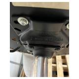 MSRP $600 Brewer 22500B Adjustable-Height Medical Grade Exam Stool – Upholstered Seat & Back, Pneumatic Lift, 5-Wheel Rolling Caster Base – Great Condition