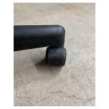 MSRP $600 Brewer 22500B Adjustable-Height Medical Grade Exam Stool – Upholstered Seat & Back, Pneumatic Lift, 5-Wheel Rolling Caster Base – Great Condition