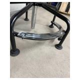 MSRP $700 ShopSol Workplace Solutions 1010315 Tubular Base Height Adjustable Workbench Chair with Footrest - Excellent Condition!