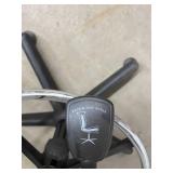 MSRP $500 Bevco Precision 05501-B Ergonomic Drafting / Workbench Chair – Adjustable Arms, Foot Ring – Great Condition!