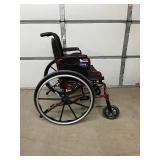 MSRP $1,000 Invacare 9000 XDT Rehab-Grade Manual Wheelchair - 350lb Capacity Extra Wide -22" W Seat, Heavy-Duty Construction, Traditional Rear-Wheel Drive for Maneuverability - Great Condition!