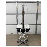 Aeros Instruments 5600 Portable Suction Machine - Heavy-Duty Mobile Suction, Maintenance-Free Oil-Less Rotary Carbon Vane Pump, Includes Hydrophobic Bacterial Filter - Great Condition!
