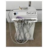 MSRP $12,000+ DNTL Works ProCart II Dental Mobile Treatment Console Self-Contained Portable Operatory Unit with Multiple Handpiece Connections, Air/Water Syringe, Integrated Suction, Hose Management S