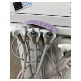 MSRP $12,000+ DNTL Works ProCart II Dental Mobile Treatment Console Self-Contained Portable Operatory Unit with Multiple Handpiece Connections, Air/Water Syringe, Integrated Suction, Hose Management S