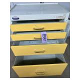 MSRP $2800 Armstrong Medical Industries 4-Drawer A-Smart Storage Supply Crash Cart System Can Be Locked With Padlock - Good Condition!