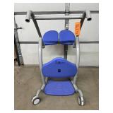 Arjo NTA1000 Stedy Patient Transfer Sit-To-Stand Aid - Easy Toileting Hygiene Access, Ergonomic Support for Eye-Level Caregiver Assistance - Good Condition with Wear & Tear From Regular Use!