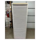 Herman Miller Milcare Multi-Drawer Storage Cabinet – Features Smooth Roll-Up Accordion Tambour Door – Durable, Clean Design Ideal for Medical, Lab, or Office Use – Trusted Quality & Function