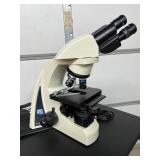 WOW MSRP $2400 LW Scientific I-4 Infinity Medical Grade Laboratory Power Lighted Binocular Microscope with 4 Objectives - Great Working Condition!