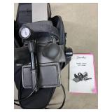 Saunders Cervical Traction Pneumatic System With Carry Bag – Adjustable up to 50 lbs for effective neck pain relief – Self-adjusting neck wedges for comfort – Portable design, easy to use – Wo