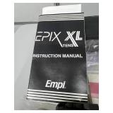 Empi Epix XL TENS Device with Manual, The Soft Touch 9000 Series Electrodes, and Carry Bag - Non-Addictive Pain Management, Multiple Modes and Intensity Settings - Great Condition!