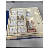 Aquaflex® HGP Easy Fit Diagnostic Lens Kit – Rigid Gas Permeable (RGP) Contact Lens Trial Set Made with Boston® Lens II Material, Labeled Base Curves, Diameters & Powers, Professional Optometr