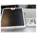 Detecto PD100 ProDoc Digital Scale - Heavy-Duty Stable Base, Highly Visible LCD Display, 480 lbs. Weight Capacity - Great Working Condition! - On Button Has Damage - Still Works!