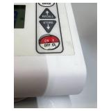 Detecto PD100 ProDoc Digital Scale - Heavy-Duty Stable Base, Highly Visible LCD Display, 480 lbs. Weight Capacity - Great Working Condition! - On Button Has Damage - Still Works!