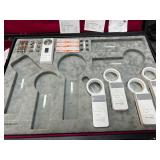 Eschenback Mobilux LED Illuminated Handheld Magnifiers with Case - Low Vision Aids, Better Visibility with Bright LEDs, Clear Distortion-Free Image, Various Magnification Levels - Great Condition!