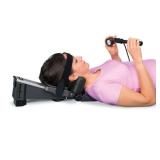 Saunders Cervical Traction Pneumatic System With Carry Bag – Adjustable up to 50 lbs for effective neck pain relief – Self-adjusting neck wedges for comfort – Portable design, easy to use – Wo