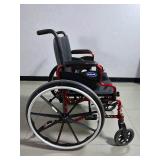 MSRP $1,000 Invacare 9000 XDT Rehab-Grade Manual Wheelchair - 350lb Capacity Extra Wide -22" W Seat, Heavy-Duty Construction, Traditional Rear-Wheel Drive for Maneuverability - Great Condition!