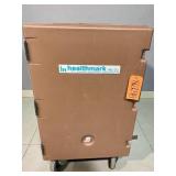 MSRP $3,500+ Healthmark Insulated Sealed Medical Transport Cabinet Cart, Temperature-Stable Insulated Design, Sealed Door with Drain Port, Heavy-Duty Casters