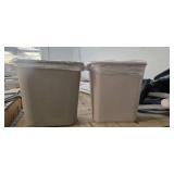 Two Trash Cans