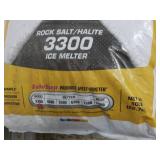 2 bag 50 lbs. Safe Step Rock Salt/H...