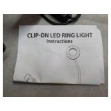 Clip On LED Ring Light...