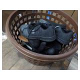 Shoes and Boots size 9-11 in a bask...