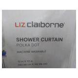 Liz Claiborn Polka Dot Shower Curta...