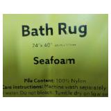 24 x 40" Seaform Bath Rug; New from...