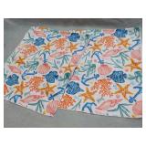 2 New Beach Scene Hand Towels 12 x ...