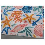 2 New Beach Scene Hand Towels 12 x ...