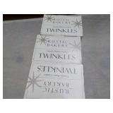 3 Boxes 4 Bags 5 oz each Rustic Bak...