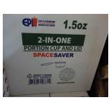 2 Cases 2 in One Portion Plastic 1....