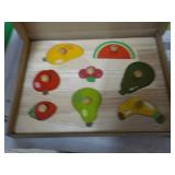 Wood Fruit Knob Puzzle...
