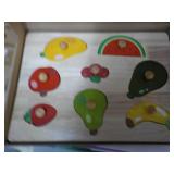 Wood Fruit Knob Puzzle...