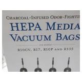 6 Hepa Media Vacuum Bags...