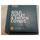 Gold Outlet and Switch Covers...