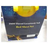 1800 Thread Bed Sheet Set Grey ...