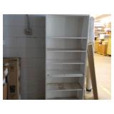 Wood White Bookcase 30 x 12 x 6ft; ...