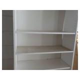 Wood White Bookcase 30 x 12 x 6ft; ...