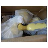 All items on shelving unit; (shelvi...