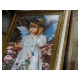 All items on shelving unit; (shelvi...