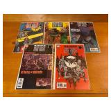 Five Batman Legends of the Darknight Comic Books