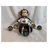 MN Wild Bleacher Creature Nordy Plush Figure with Five MN Wild Souvenir Collectible Hockey Pucks