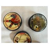 MN Wild Bleacher Creature Nordy Plush Figure with Five MN Wild Souvenir Collectible Hockey Pucks